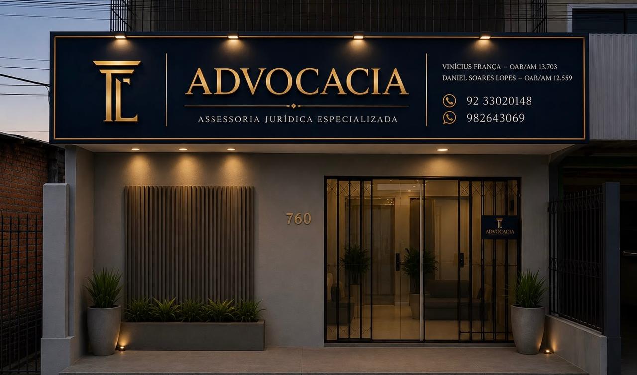 Fachada do escritório França & Lopes Advocacia em Manaus